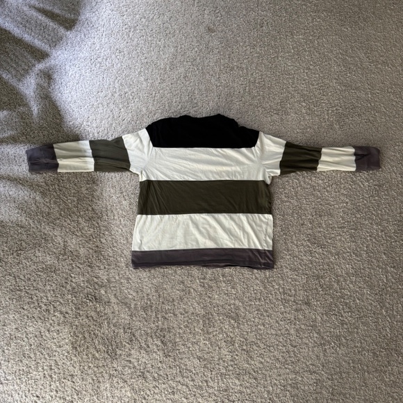 Striped Designer True Religion Long Sleeve T-Shirt - Multicolor Size Large Men’s - Picture 4 of 4